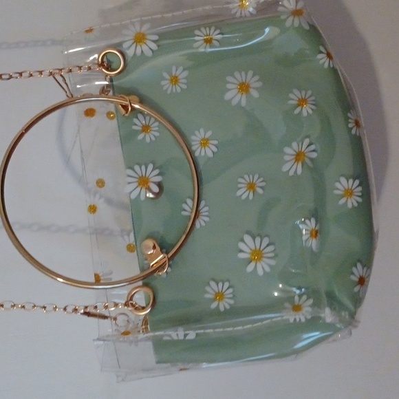MINI DAISY PURSE IN GREEN - Picture 9 of 13